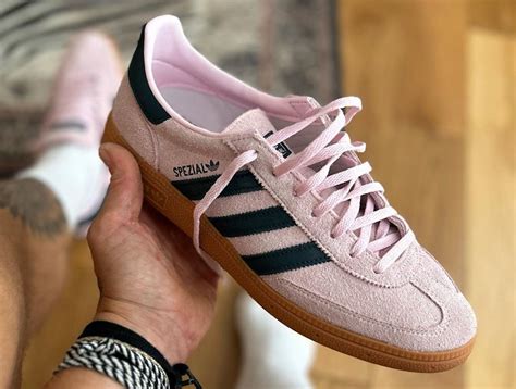 adidas handball spezial damen clear pink|Adidas handball pink shoes.